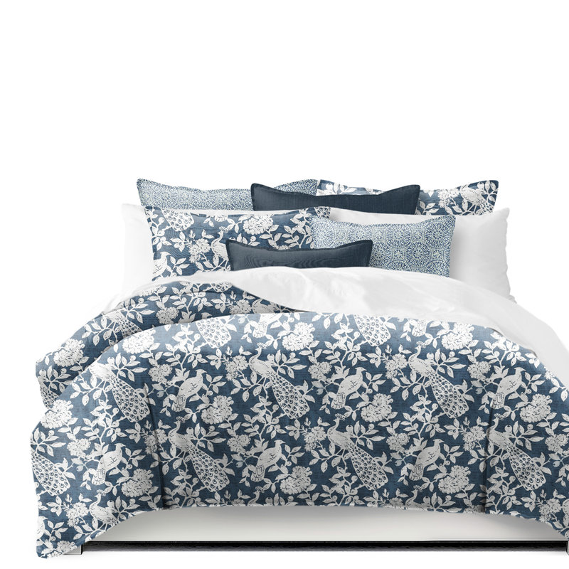 The Tailor's Bed Skye Navy Duvet Cover Set Wayfair